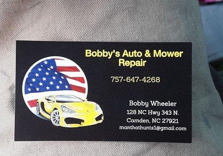 Bobby's auto and mower repair
