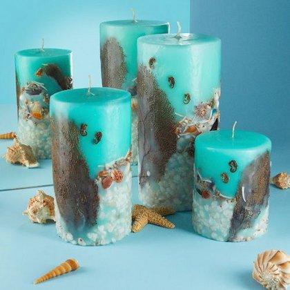 Sea Candles and Earth Art