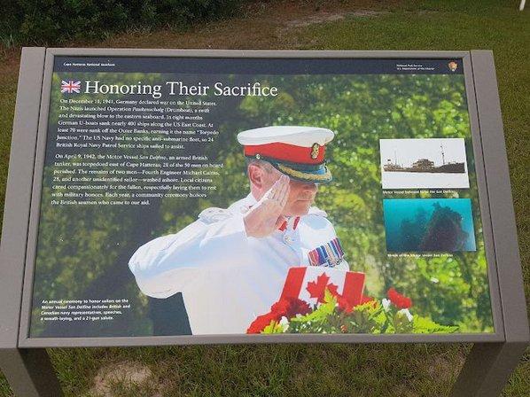 WWII British Sailor Cemetery