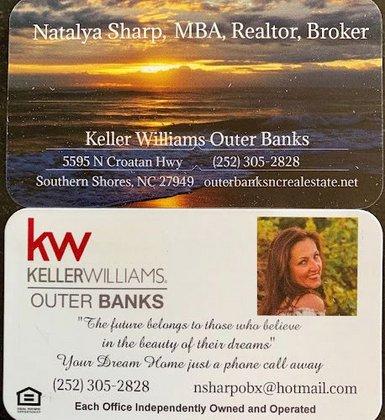 Natalya Sharp Realtor, Keller Williams Outer Banks