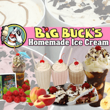 Big Buck's Homemade Ice Cream