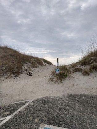 Beach parking