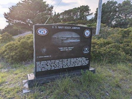 US Navy Beach Jumpers Memorial