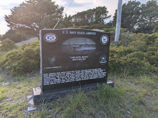 US Navy Beach Jumpers Memorial